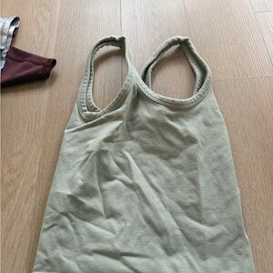 Alo Sage Green Women's Tank Top